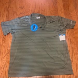 Columbia Omni-Wick Green polo-XL